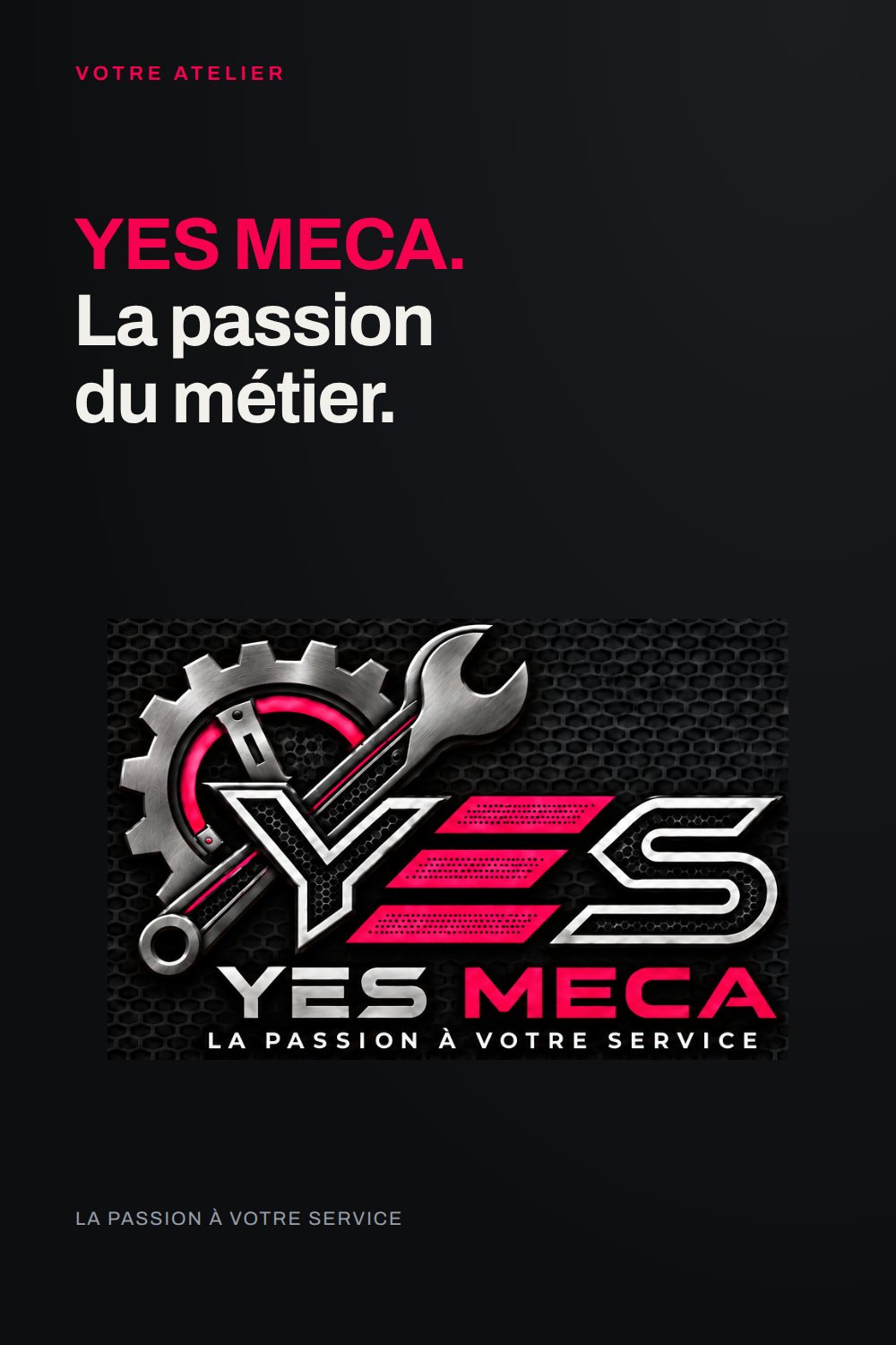 Épingle de présentation de l’atelier YES MECA